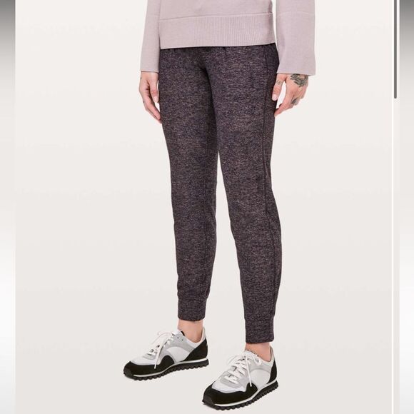 Lululemon Ready To Rulu Pant Sz‎ 4 *Updated 29" Heathered Spanish Rose / Black - Picture 1 of 14